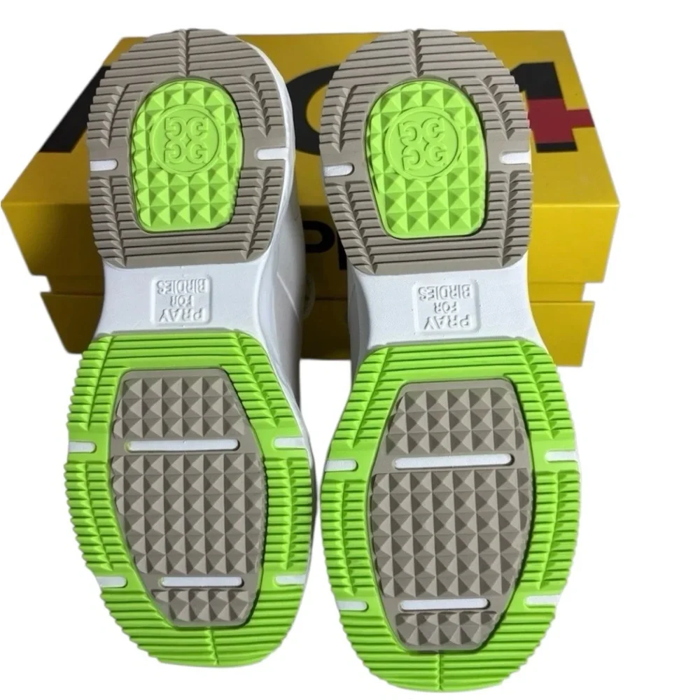 G/FORE Size 8.5 Waterproof Womens MG4+ Gradient Golf Shoes - Stone New in Box - Picture 4 of 9